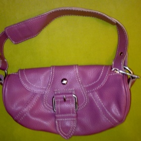 Fialovo růžová kabelka Mango - foto č. 1