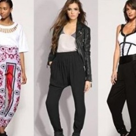 Kalhoty se sníženým sedem do pasu