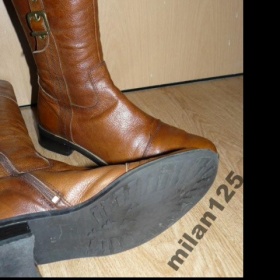 Jezdecké kozačky koňakové Janet D 39 - 40
