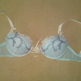 Světle modrá push - up podprsenka Gabi  Konrad