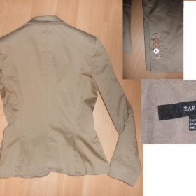 Nude sako Zara XS/S tělové business style