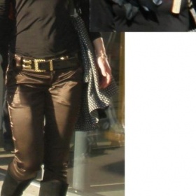 Velký scarf šátek bambulky XXL šedá/černá/odstíny