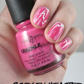 China Glaze - Broken hearted (praskací lak)