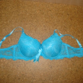 Podprsenka tyrkysově modrá