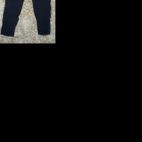 Modré harémové kalhoty Amisu