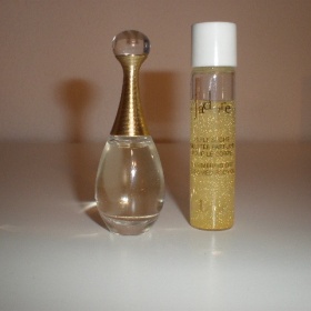 Jadore Dior EDP 5ml + parfémovaný třptivý olej 5, 5 ml