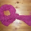 Fialovo růžový šátek - foto č. 2