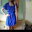 Modré šaty nad kolena Asos - foto č. 3