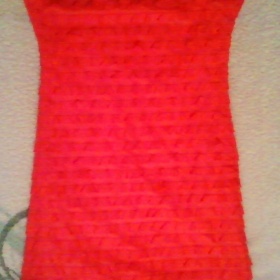 Oranžový party top