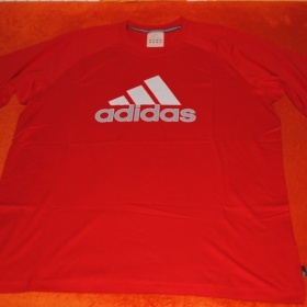 Pánske červené tričko Adidas