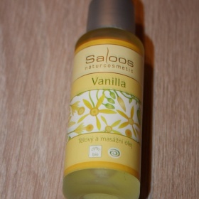 Saloos masážní olej - vanilka - foto č. 1