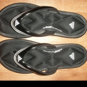 Černé gelové žabky Adidas Sleekwana