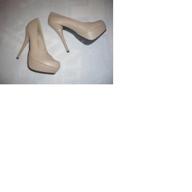 Vysoké nude lodičky