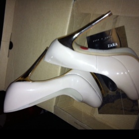 Zara nude lodičky