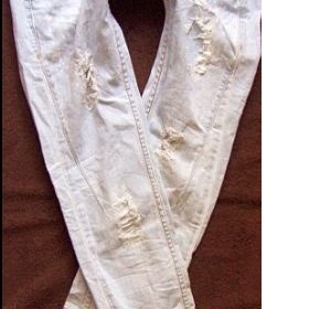 Bershka džíny nízko položené zadní kapsy - foto č. 1