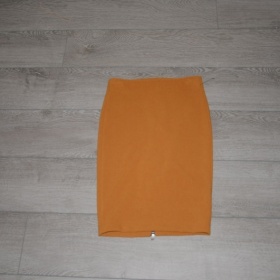 Okrová sukně Zara - foto č. 1