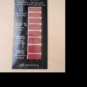 Samolepící lak na nehty Sephora odstín 02 red carpet - foto č. 1