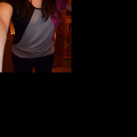 Černo šedo růžová tunika Clockhouse