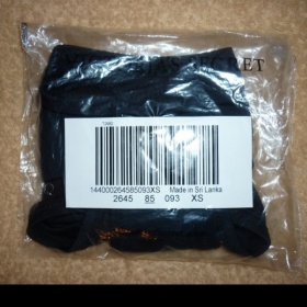 Černý spodní díl od bikin Viktorias secret