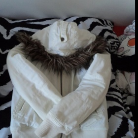 Zimní krémová bunda Fishbone - foto č. 1
