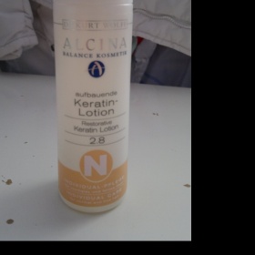 Lotion od Alciny na bázi keratinu