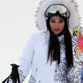 Lyžařská helma Andrey Verešové