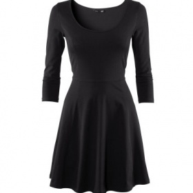 Černé neformální šaty H&M - foto č. 1