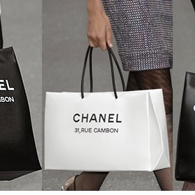 Módní papírová taška - foto č. 1