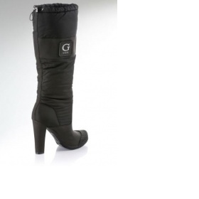 Černé kožené kozačky Guess 2011/2012