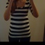 Černobílé proužkaté tričko Orsay - foto č. 2