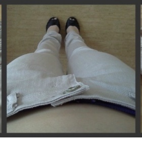 Béžové džíny Tally Weijl