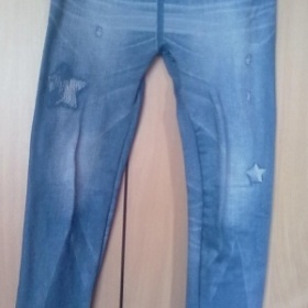 Riflové teplé legíny