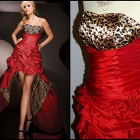 Střih na plesové šaty