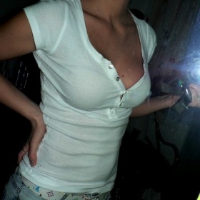 Bílé tričko na knoflíčky Things we love - foto č. 1