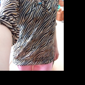 Tygrovaná bandážová tunika