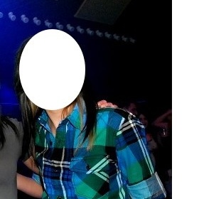 Kostkovaná, barevná košile, Fishbone