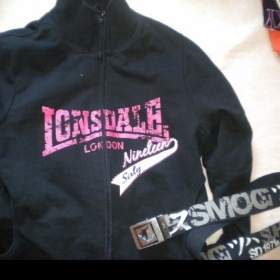 Černá mikina Londsdale