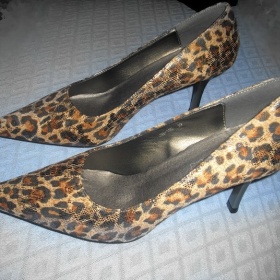 Leopardí lodičky - střevíčky