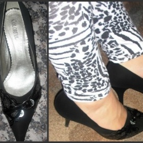 Černé lodičky - střevíčky