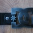 Černý kožený pásek DC - foto č. 2