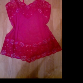 Sytě růžová košilka Livia Corssetti