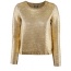 Zlatý svetr H&M - aktuální kolekce - foto č. 2