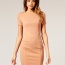 Lososové bodycon šaty Asos - foto č. 3
