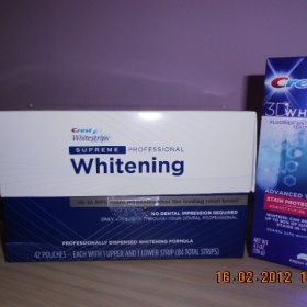 Bělící zubní pásky Crest Professional S - foto č. 1
