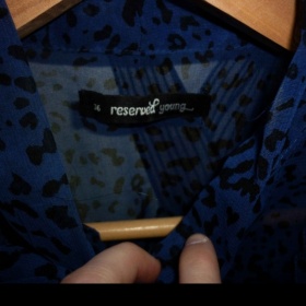 Průhledný tygrovaný top Reserved