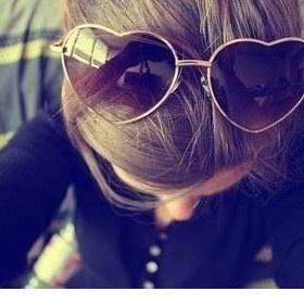 Brýle (pilotky) - tvar srdce