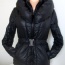 Černý kabátek s velkým límcem - foto č. 2