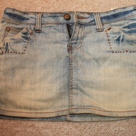 Riflová sukně Fishbone