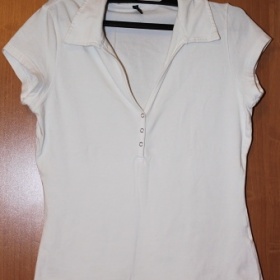 Bílé tričko Amisu - foto č. 1
