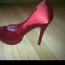 Červené lodičky na platformě s vysokým podpatkem - foto č. 3